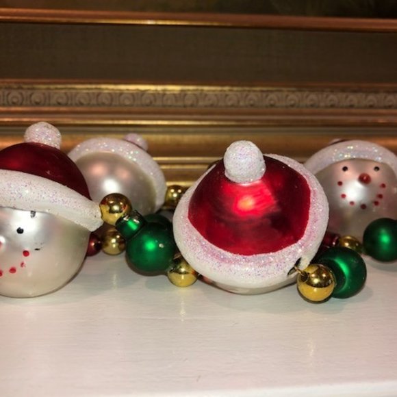 Pottery Barn Santa Garland - Picture 2 of 2